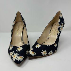 Jessica Simpson Floral Heels 🌼